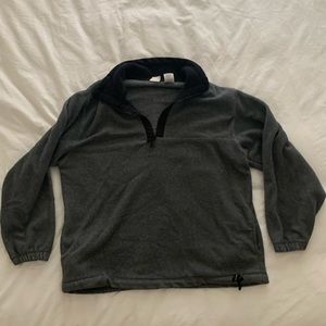 Over Sized Quarter Zip Hoodie